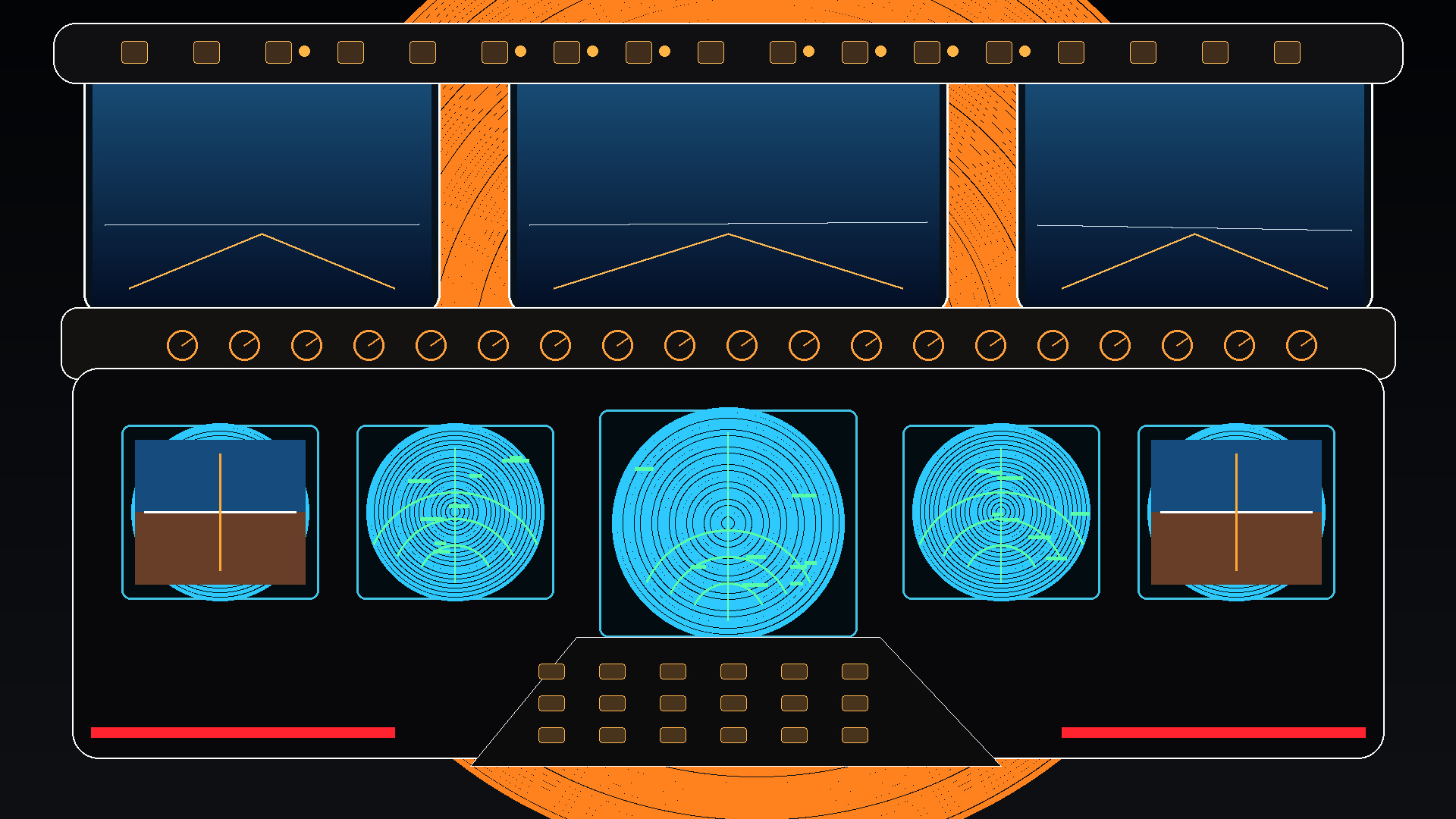 High quality cockpit simulator systems image
